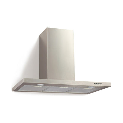 Falco 90Cm Flat Type S/Steel Chimney Extractor FAL-90-22S