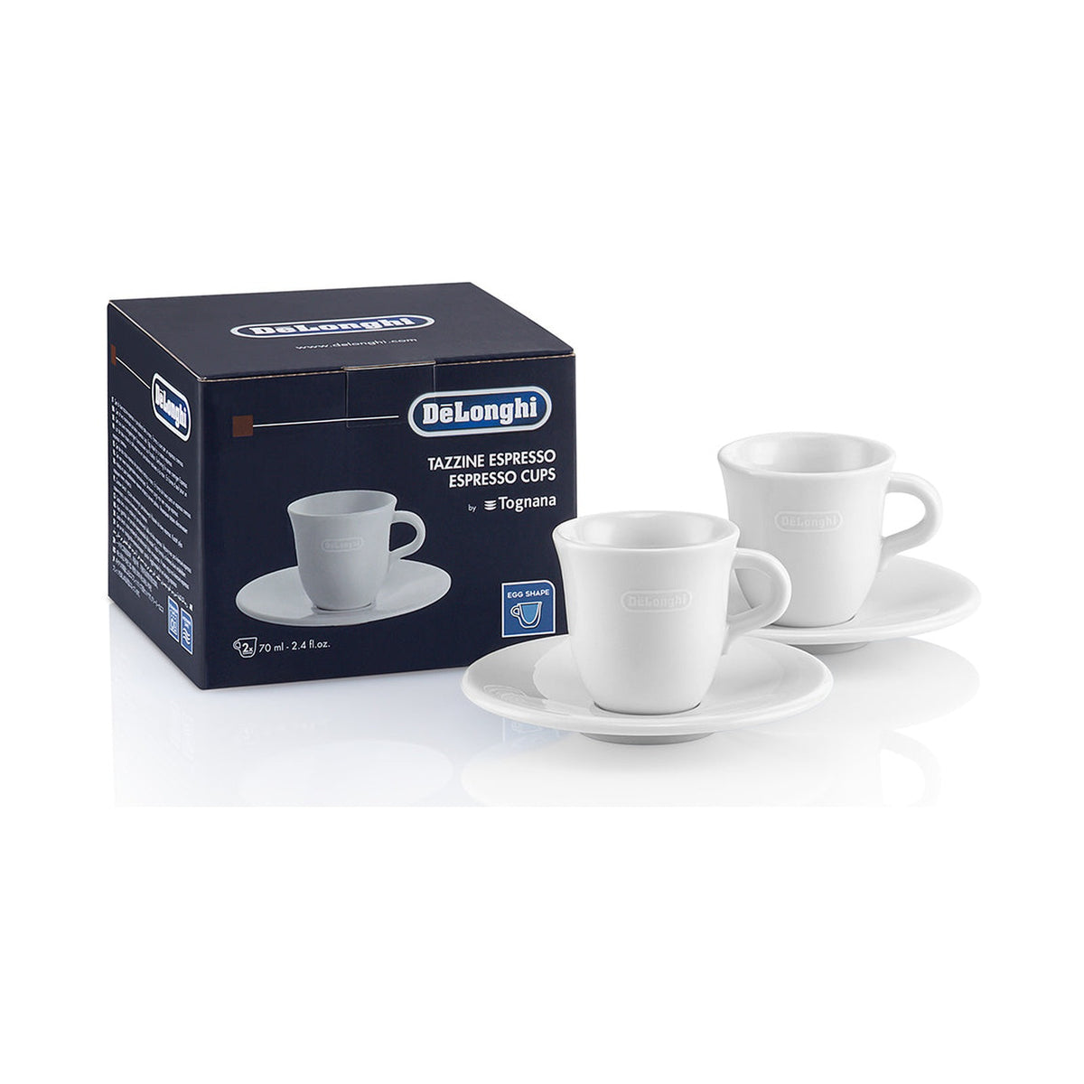DeLonghi  Espresso Porcelain Cups DLSC308