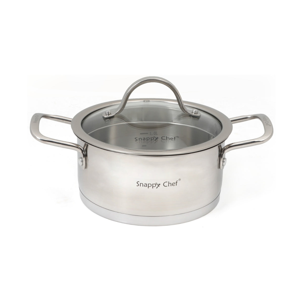 Snappy Chef 6pc Platinum Cookware Set SSCS006