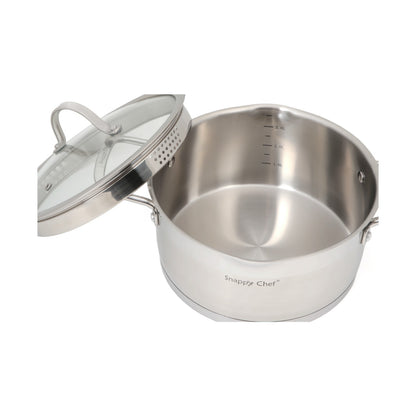 Snappy Chef 6pc Platinum Cookware Set SSCS006