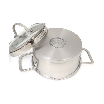 Snappy Chef 6pc Platinum Cookware Set SSCS006