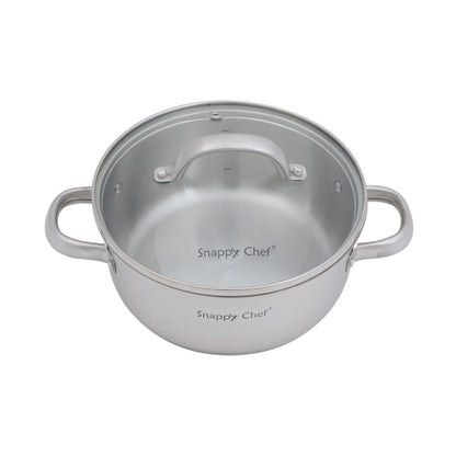 Snappy Chef 6pc Budget Cookware Set SSCS005