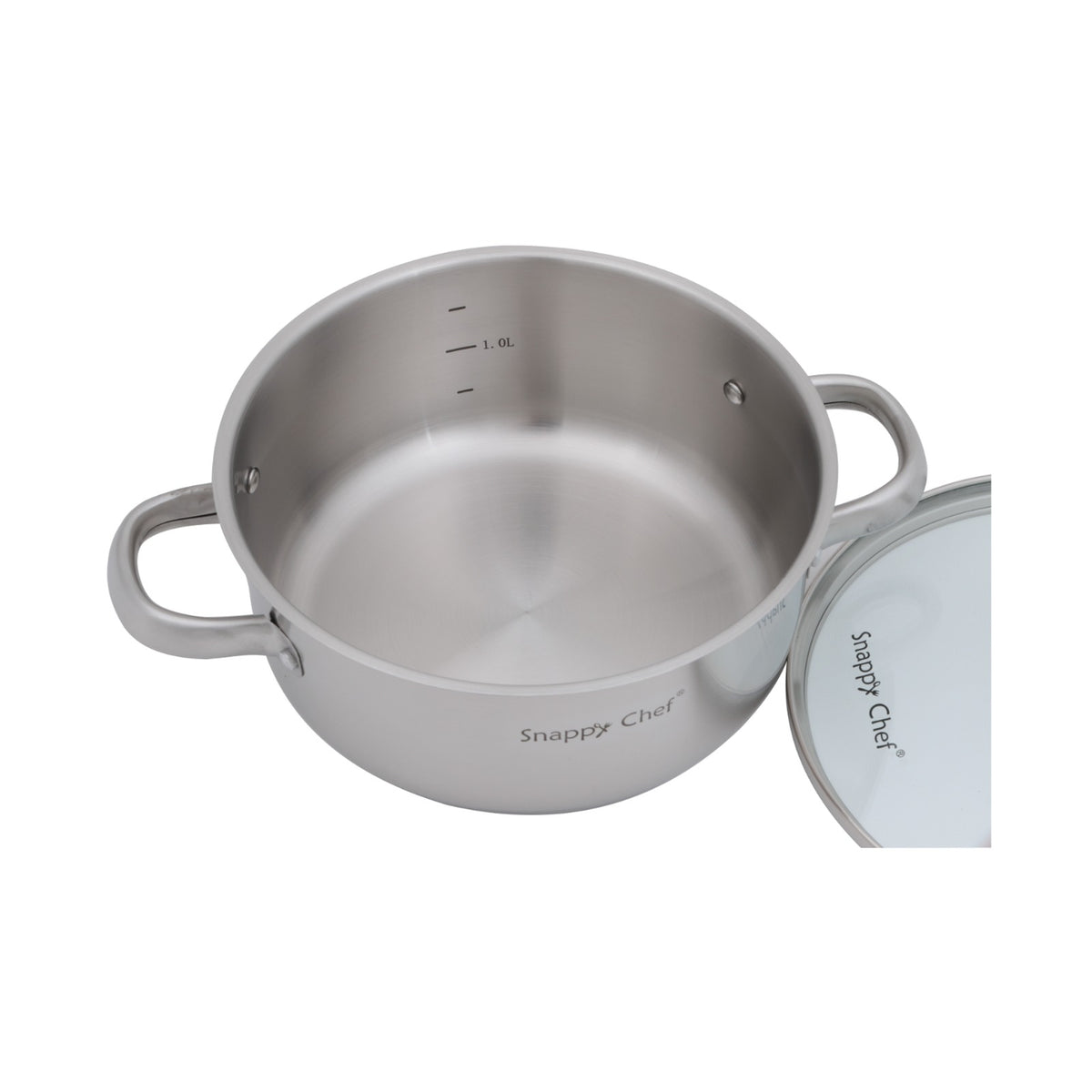 Snappy Chef 6pc Budget Cookware Set SSCS005
