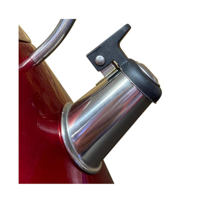 Snappy Chef 2.2 Liter Whistling Gas Kettle- Silver KESI002