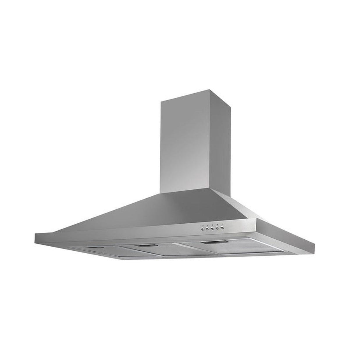 Falco 90Cm Pyramid Type S/Steel Chimney Extractor FAL-90-PYRS