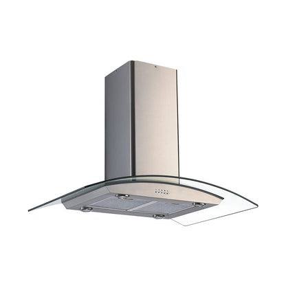 Falco 90Cm Island Flat S/Steel Extractor Fan FAL-90-I22S