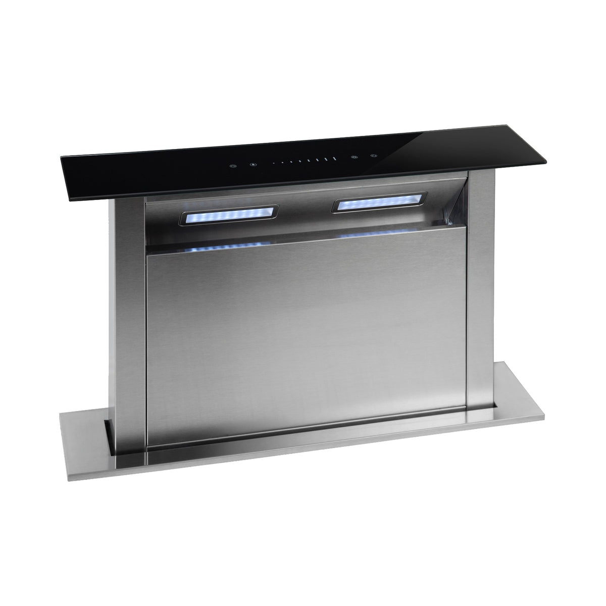 Falco 90Cm Down Draft Glass Extractor FAL-90-DDG