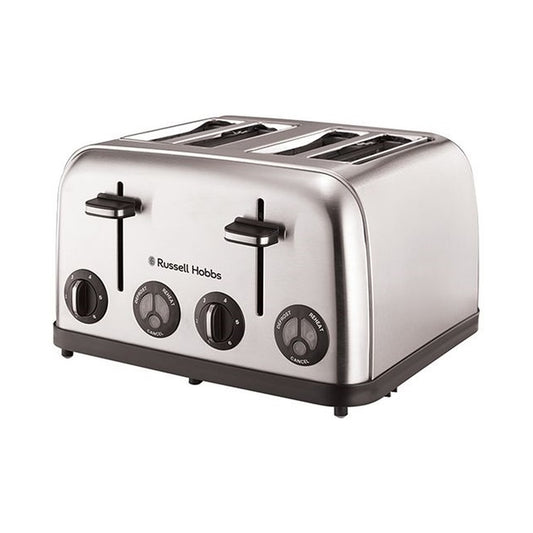 Russell Hobbs Stainless Steel 4 Slice Toaster 13976 