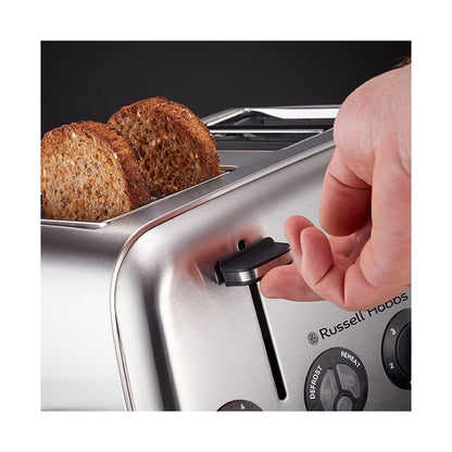 Russell Hobbs Stainless Steel 4 Slice Toaster 13976 