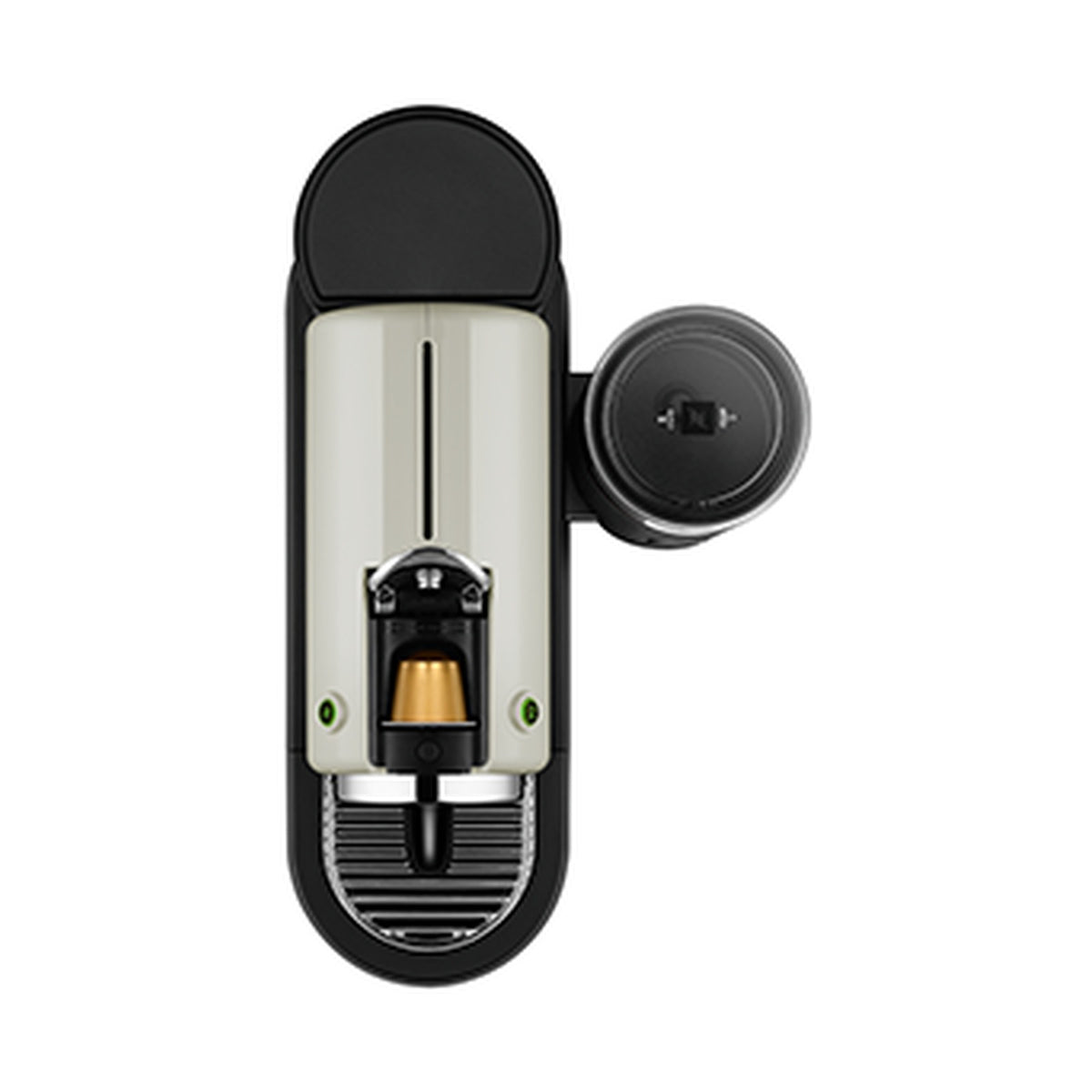 Nespresso Citiz Automatic Espresso Machine With Aeroccino Milk Frother - White