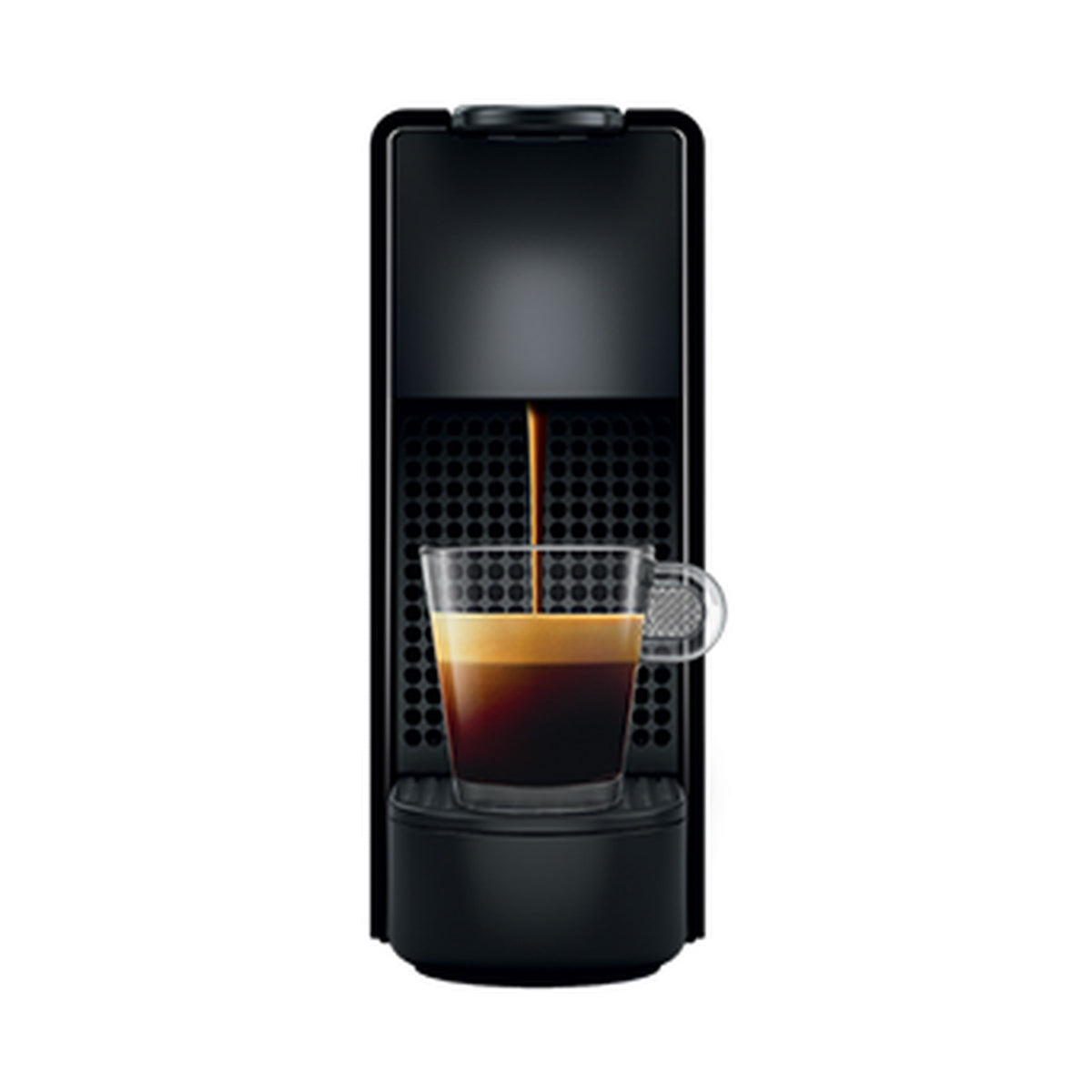 Nespresso Essenza Bundle With Aeroccino Milk Frother - Piano Black