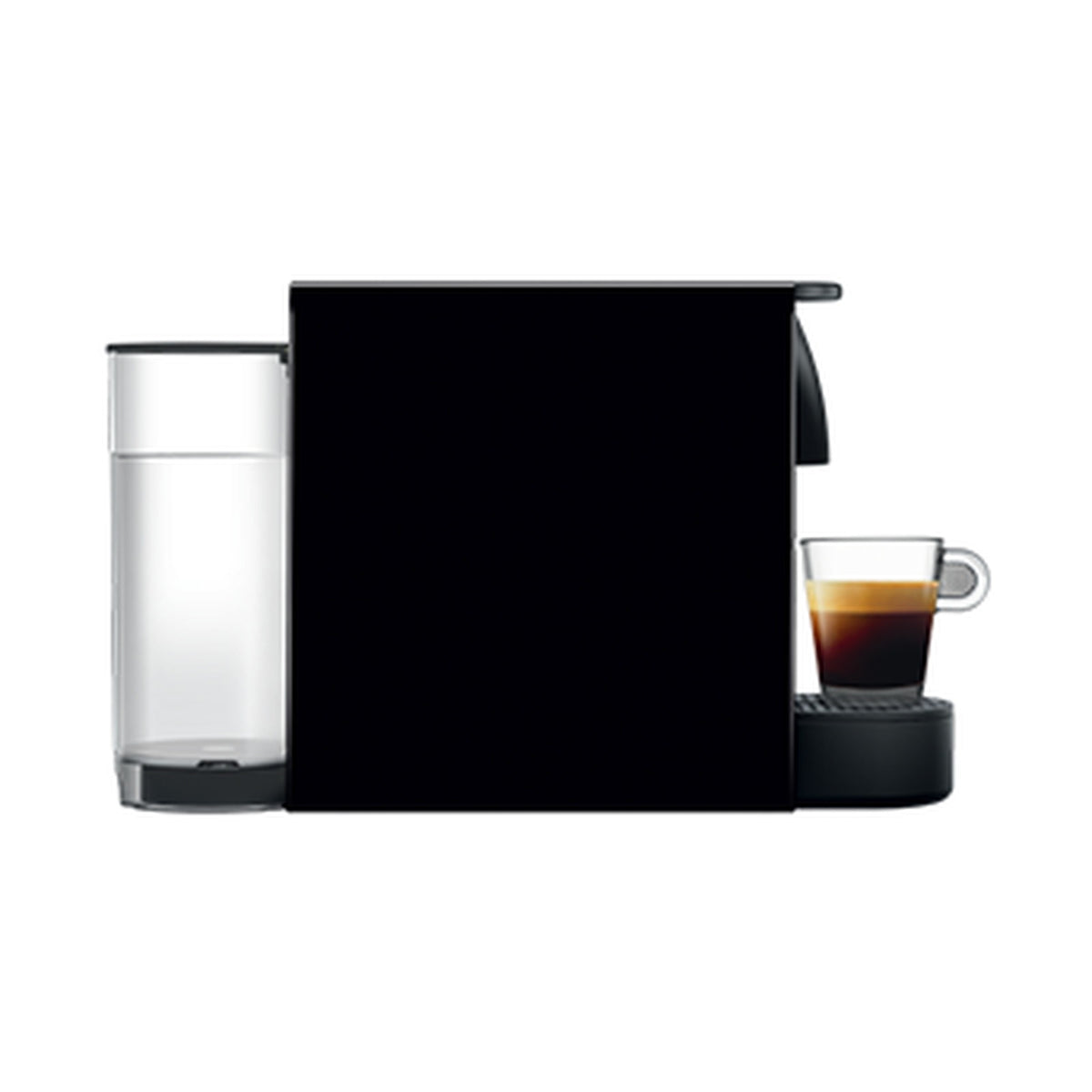 Nespresso Essenza Bundle With Aeroccino Milk Frother - Piano Black