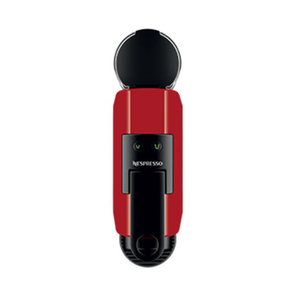 Nespresso Essenza Bundle With Aeroccino Milk Frother - Ruby Red