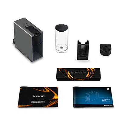 Nespresso Essenza Mini C30 Coffee Machine - Intense Grey