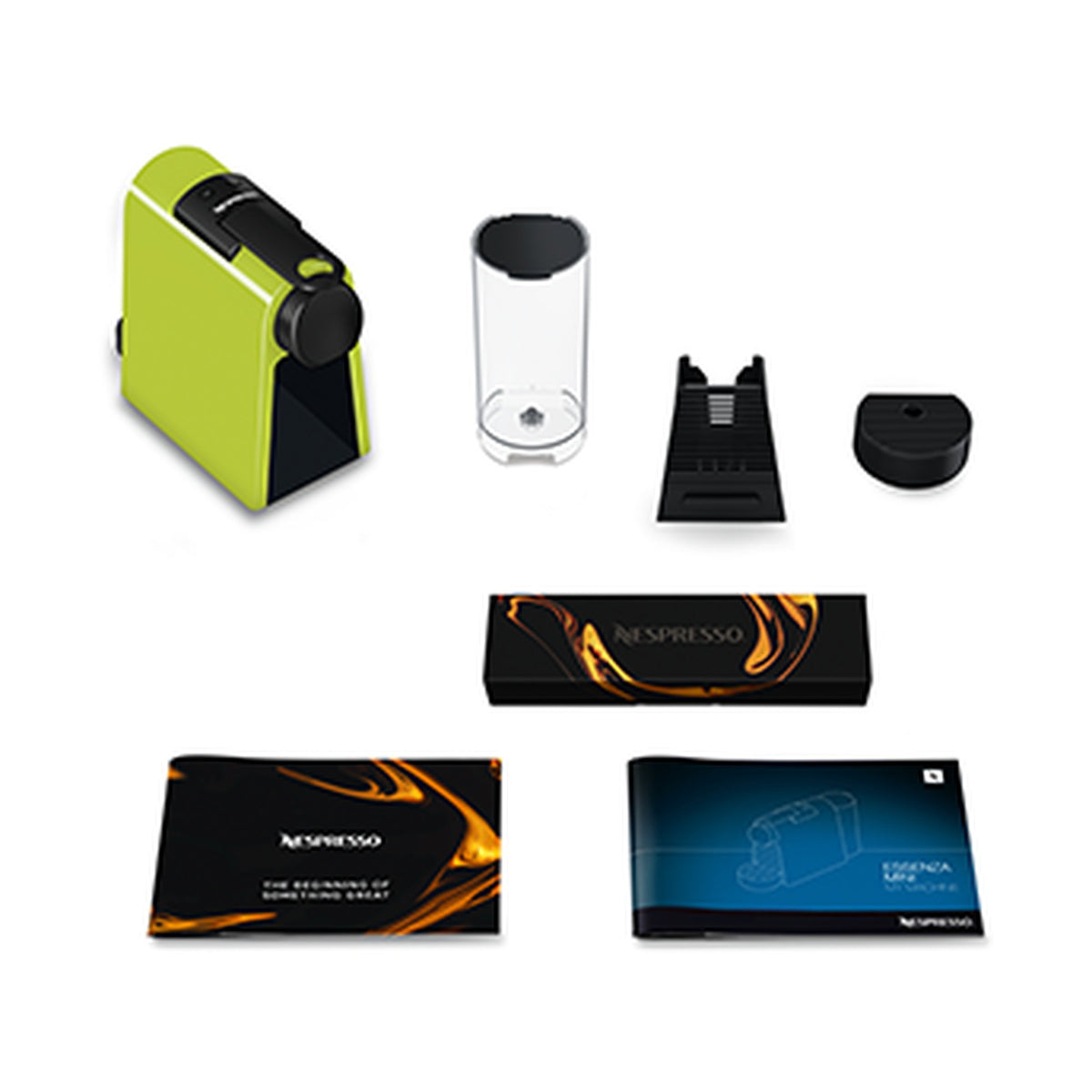 Nespresso Essenza Mini C30 Coffee Machine - Lime Green