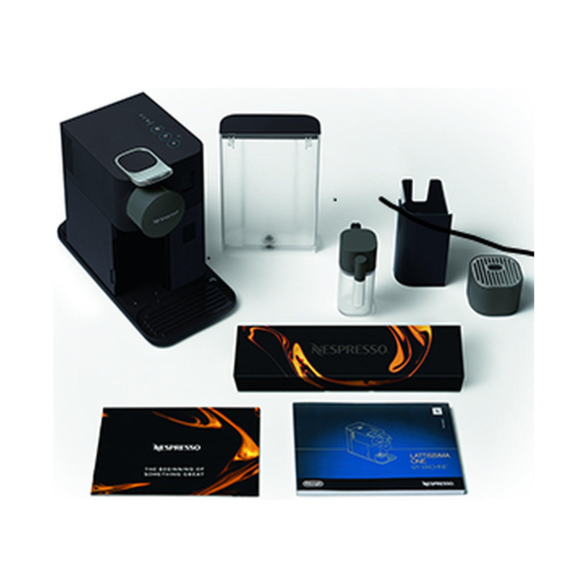 Nespresso Lattissima One Coffee Machine - Shadow Black