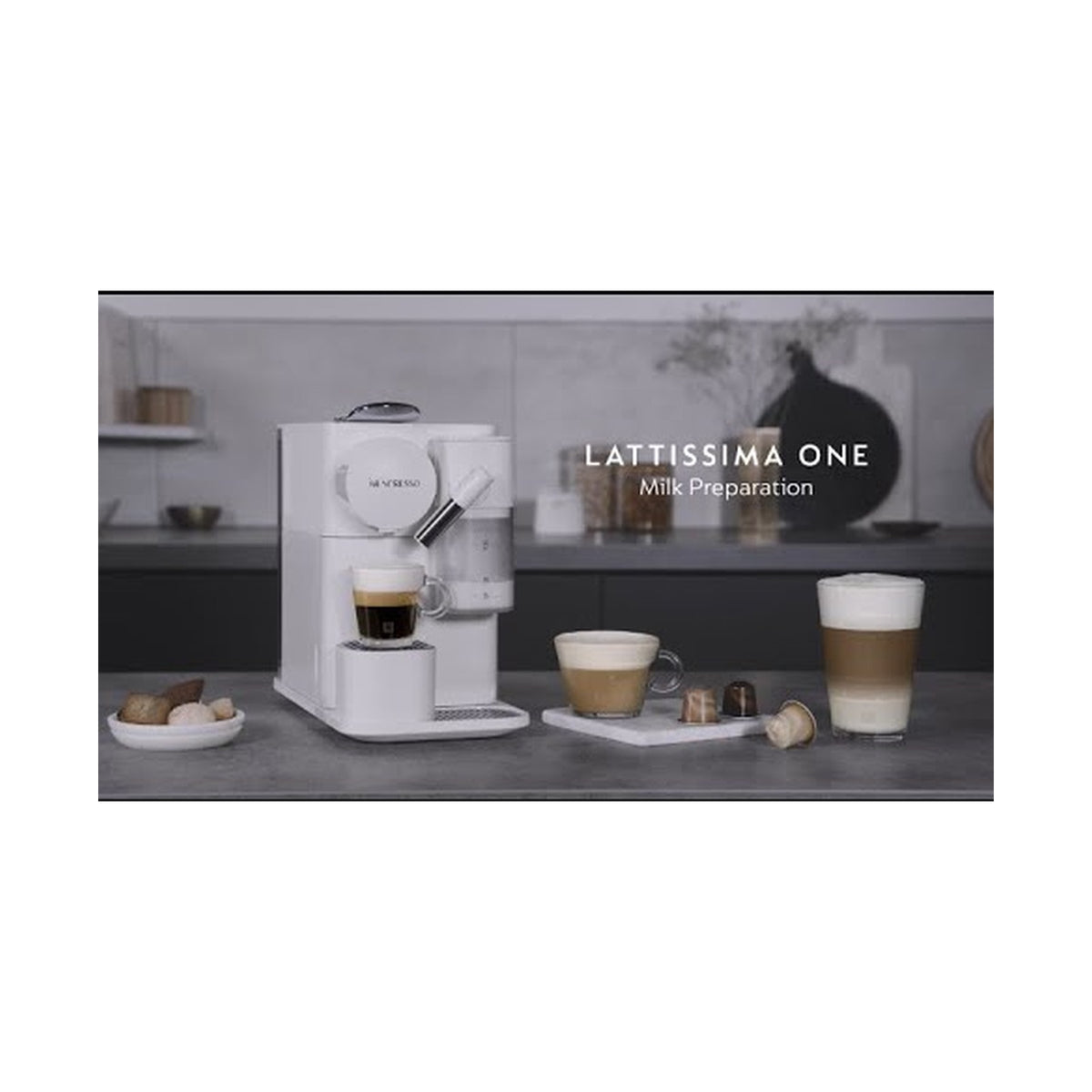 Nespresso Lattissima One Coffee Machine - Shadow Black