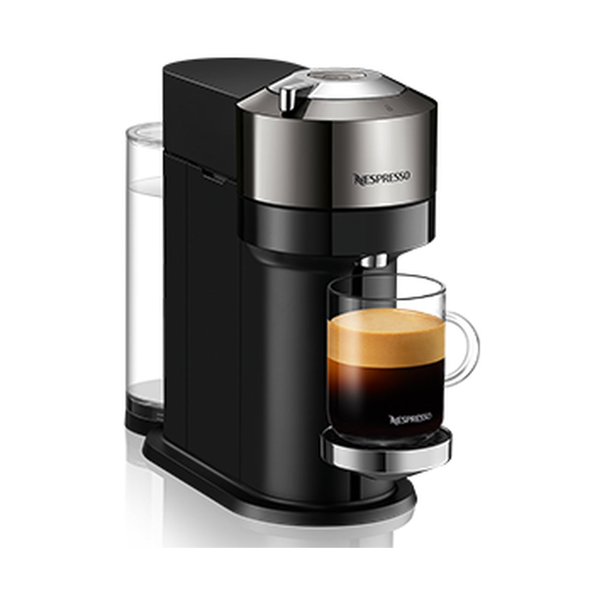 Nespresso Vertuo Coffee Machine - Dark Chrome