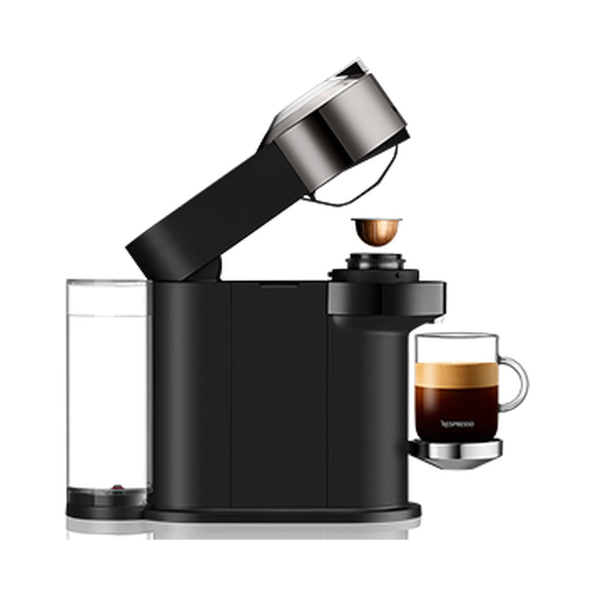 Nespresso Vertuo Coffee Machine - Dark Chrome
