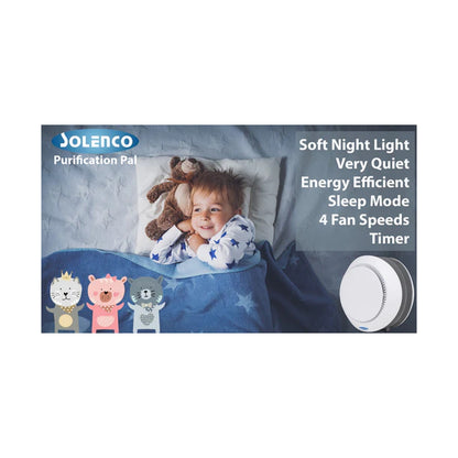Solenco Air Purifier Purification Pal CF8050PUR