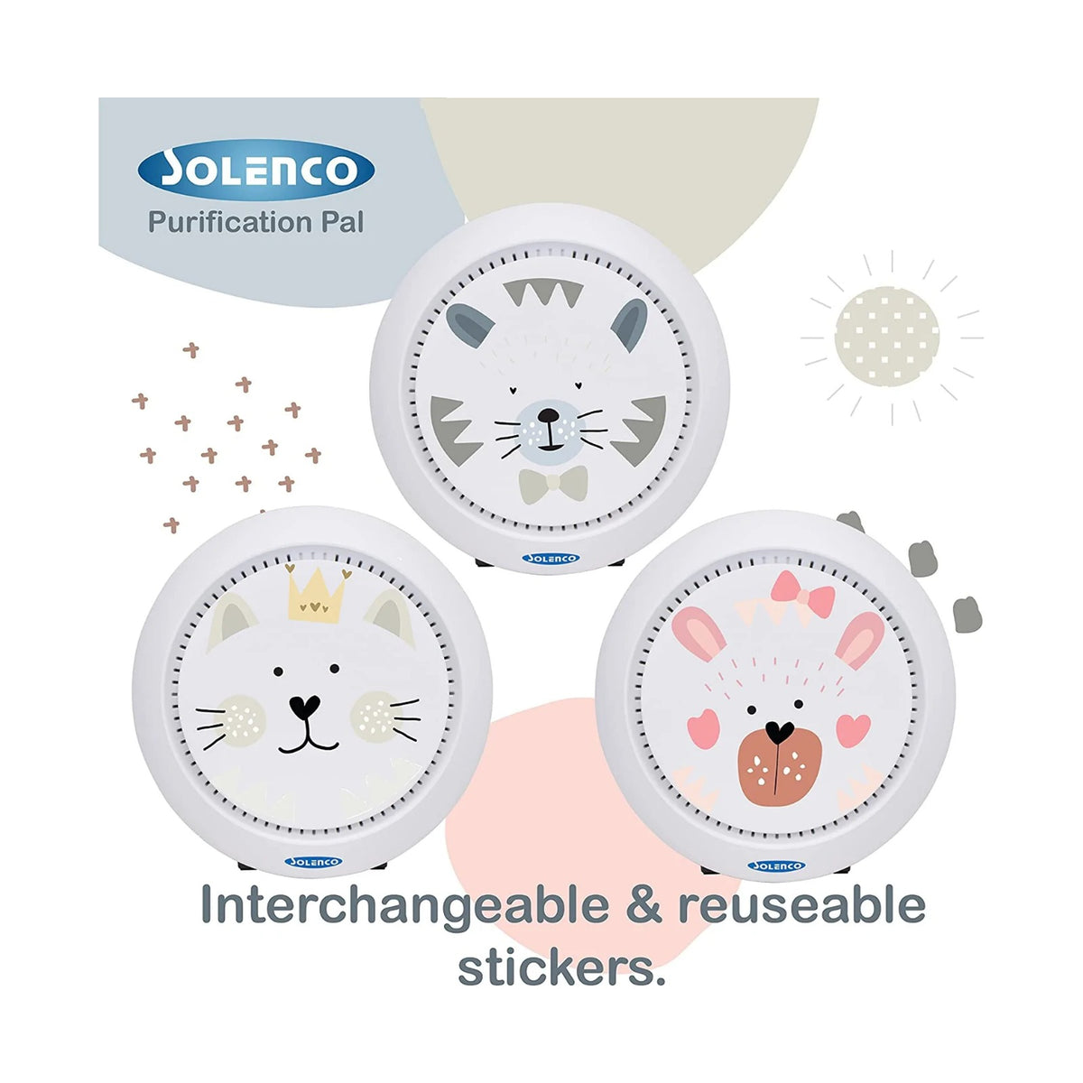 Solenco Air Purifier Purification Pal CF8050PUR