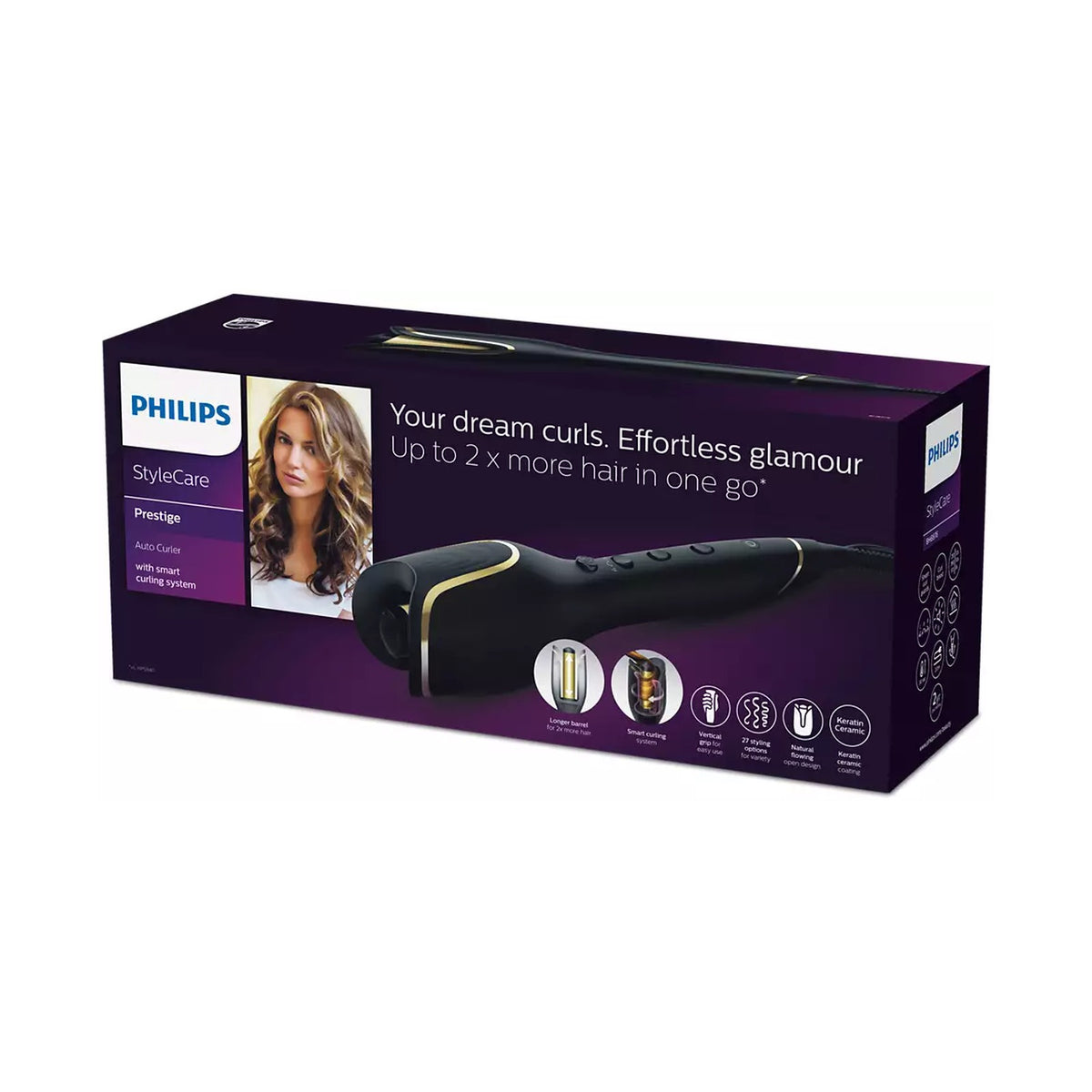 Philips Auto Hair Curler BHB876/00