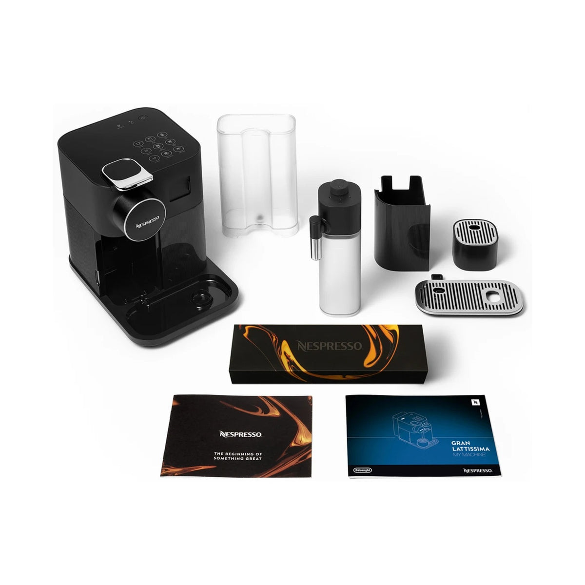 Nespresso Gran Lattissima Coffee Machine Black F541-ZA-BK-NET