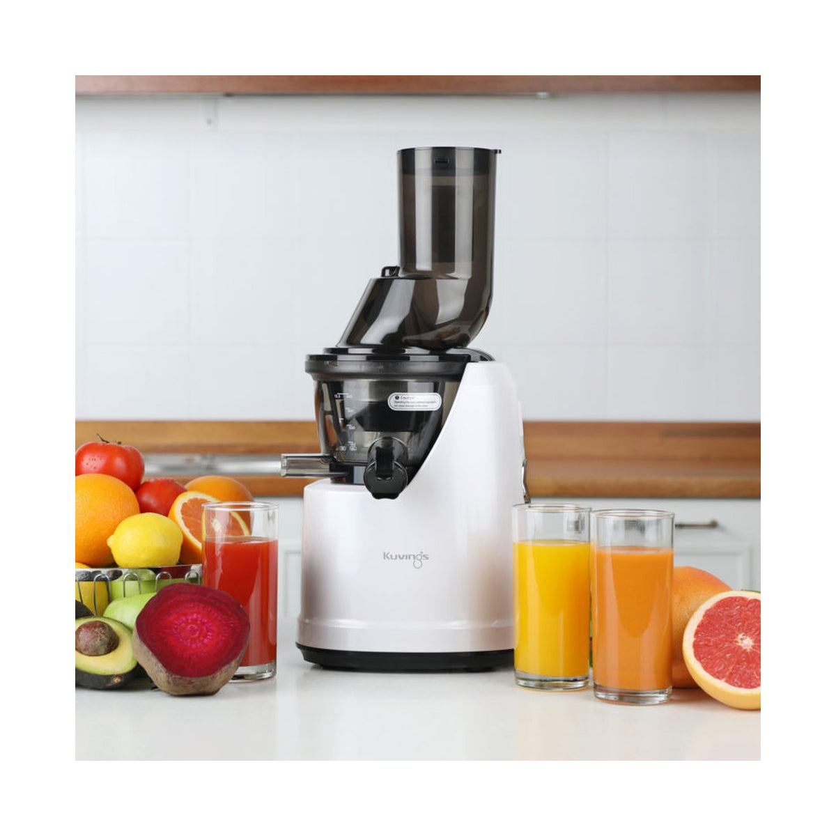 Kuvings B1700 Silent Juicer White Pearl