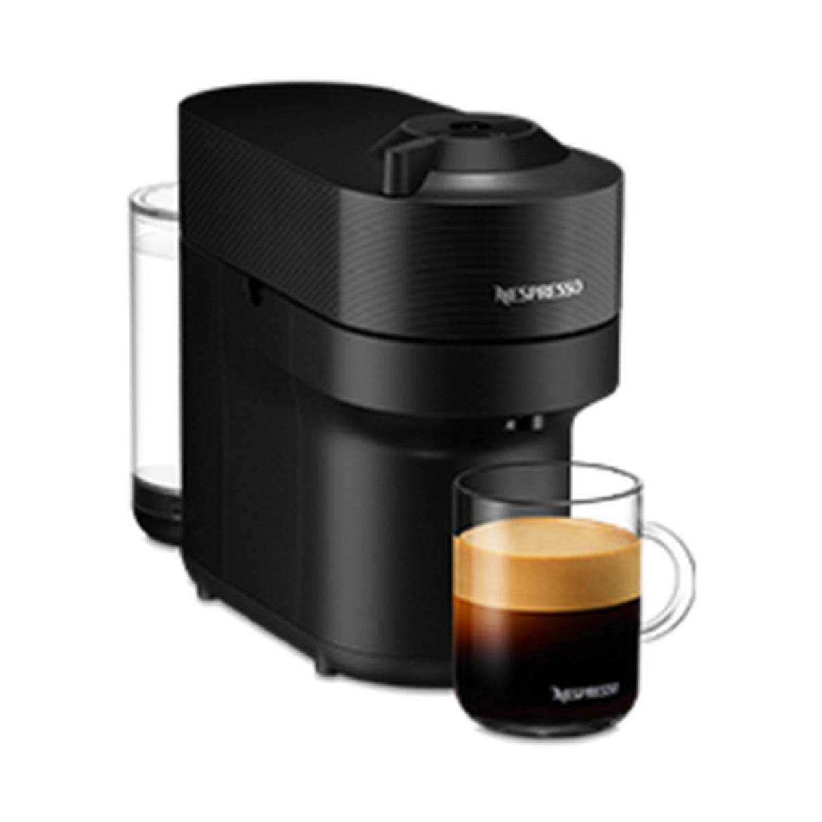 Nespresso Vertuo Pop Liquorice Black & Aeroccino Milk Frother Bundle