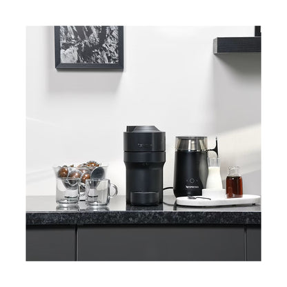 Nespresso Vertuo Pop Liquorice Black & Aeroccino Milk Frother Bundle