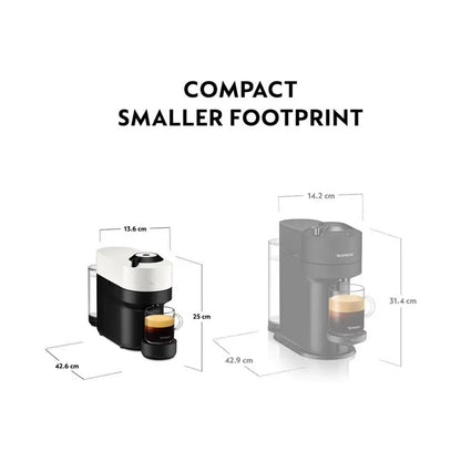Nespresso Vertuo Pop Coffee Machine – Coconut White GCV2-ZA-WH-NET