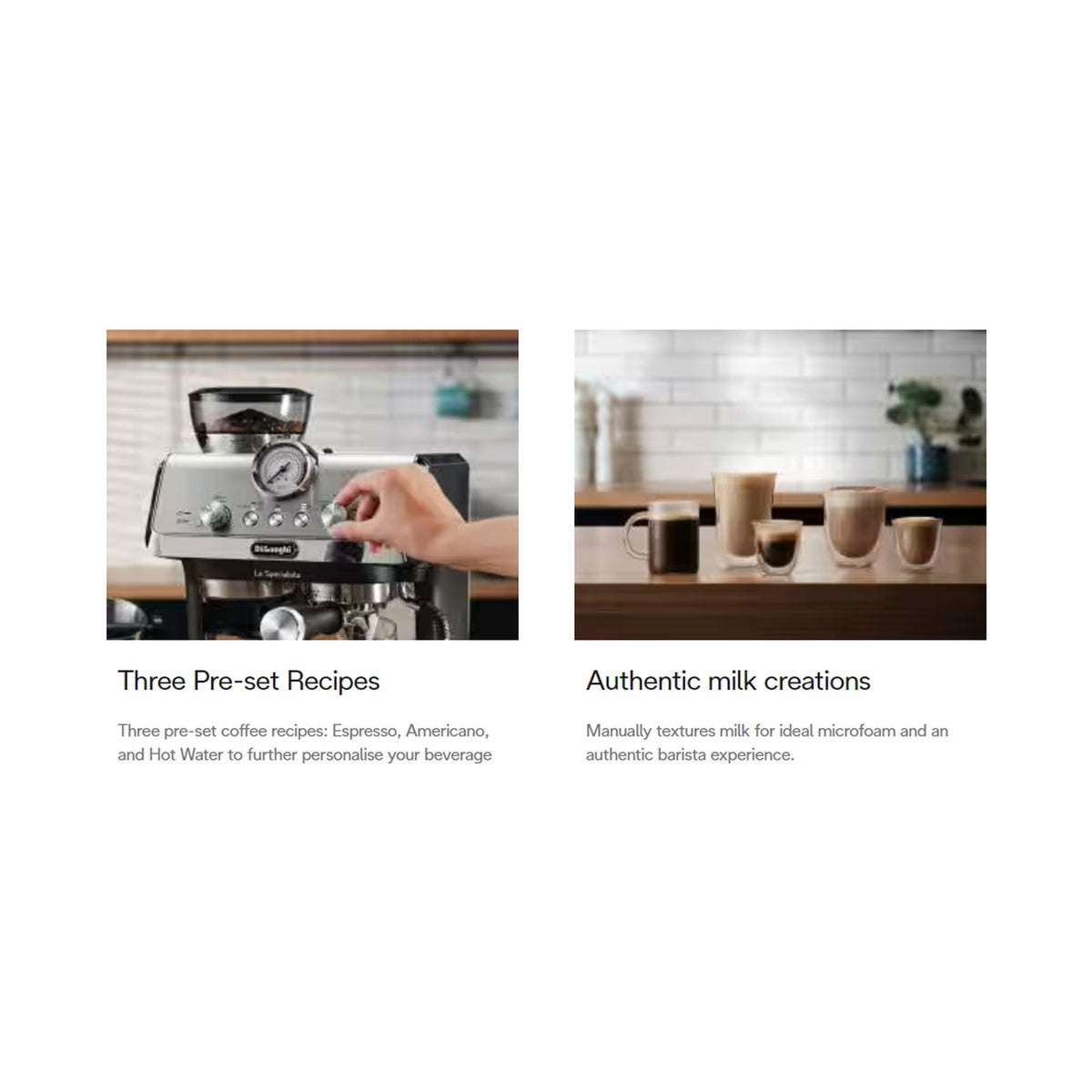 Delonghi La Specialista Arte Coffee Machine EC9155.MB