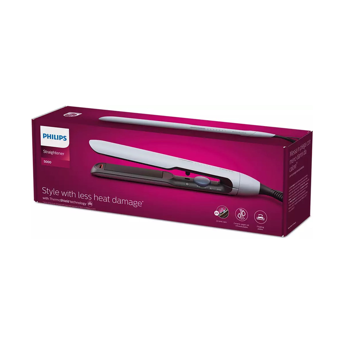 Philips 5000 Series Straightener - Pale Sky Blue BHS520/00