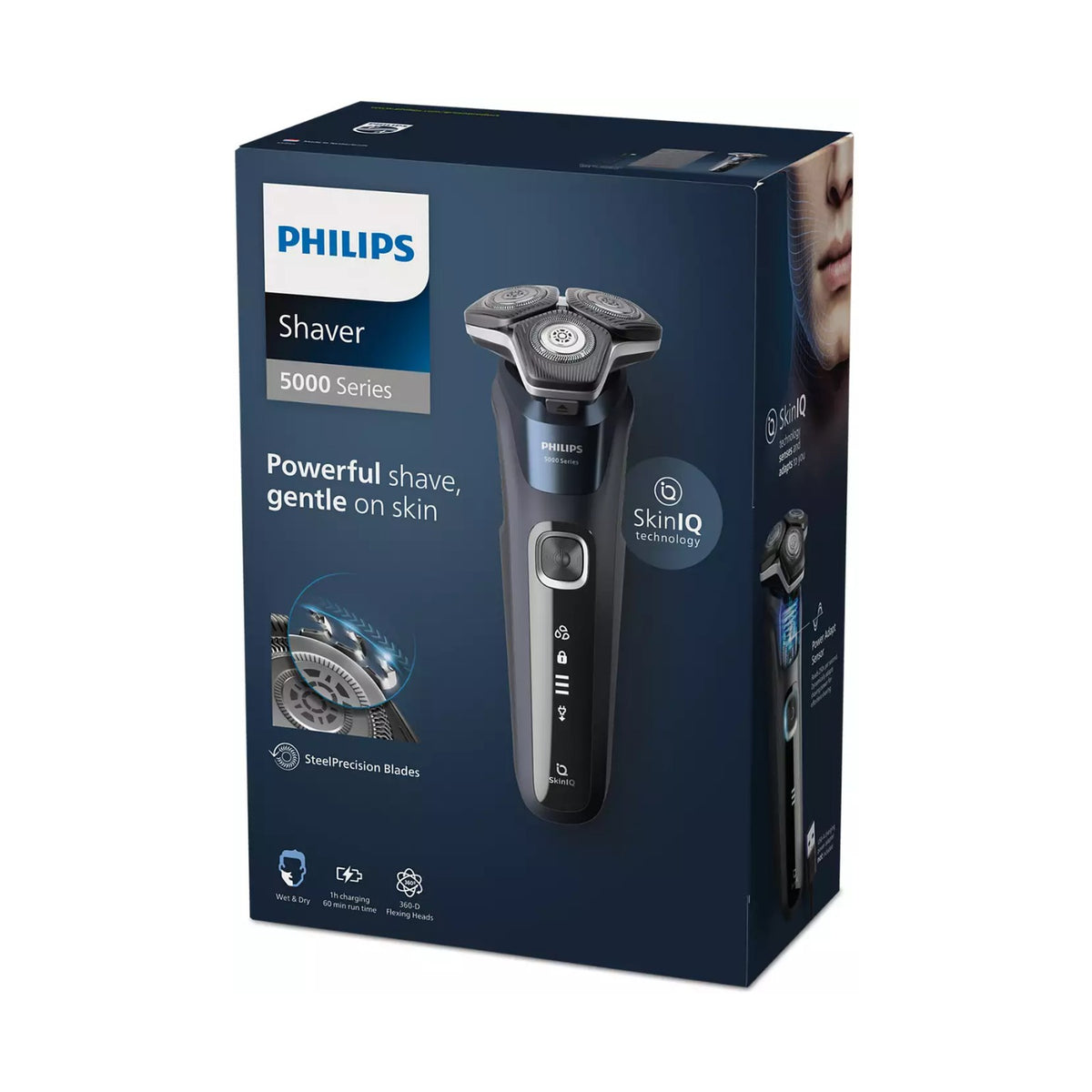 Philips Wet & Dry Shaver S5885/10 - USB-A Charging with Soft Pouch S5885/10