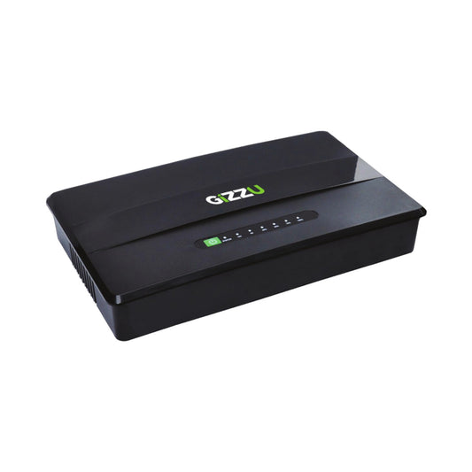 Gizzu 30W 38Wh 10400mAh Mini DC UPS – Black GU30WPRO