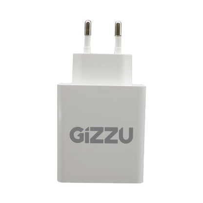 Gizzu Wall Charger Type C 36W PD QC3.0 18W - White GWCPDU36W