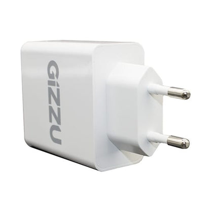 Gizzu Wall Charger Type C 36W PD QC3.0 18W - White GWCPDU36W
