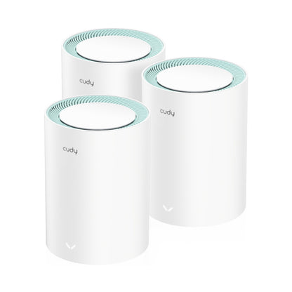 Cudy AC1200 Wi-Fi Mesh Kit 3 Pack With Gigabit M1300 3PACK