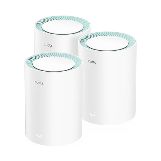 Cudy AC1200 Wi-Fi Mesh Kit 3 Pack With Gigabit M1300 3PACK