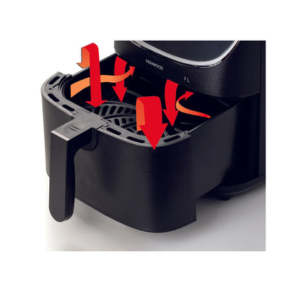 Kenwood Airfryer 7L BK ZA HFP80.000BK 