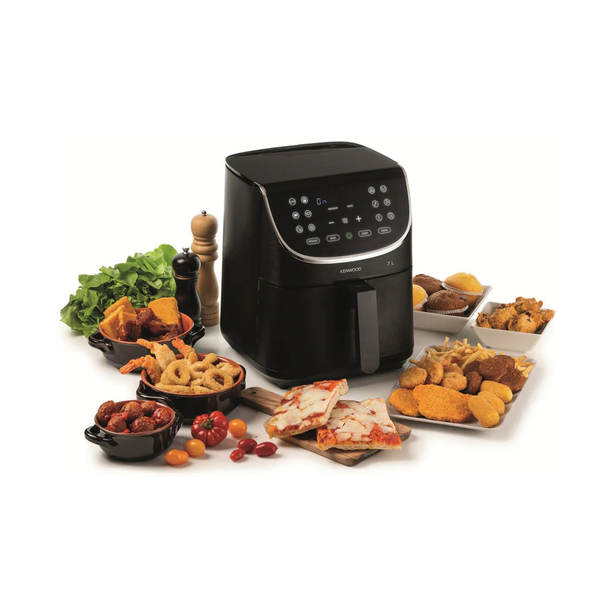 Kenwood Airfryer 7L BK ZA HFP80.000BK 