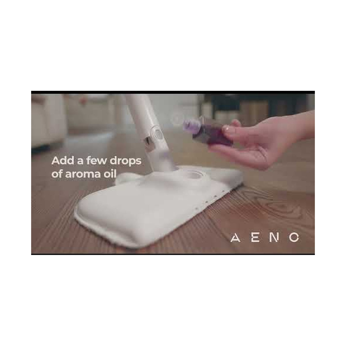 AENO Steam Mop, 2 Modes, Touchscreen (WHITE) ASM1