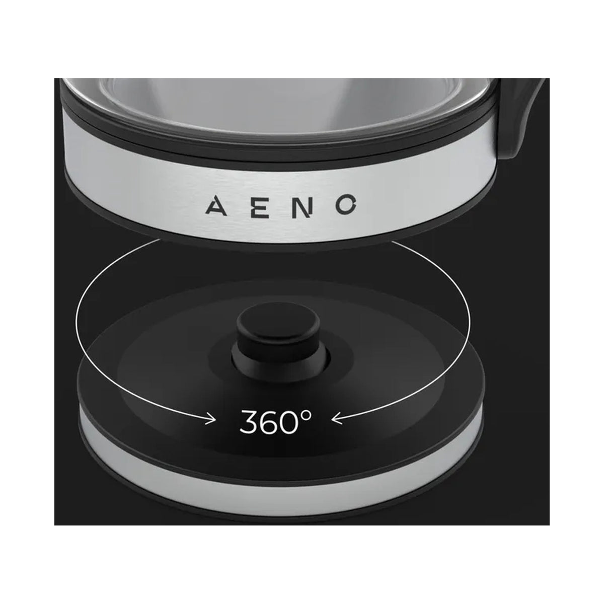 AENO Kettle EK1S: Connected AENO App, 1.7l, Glass, 2200W