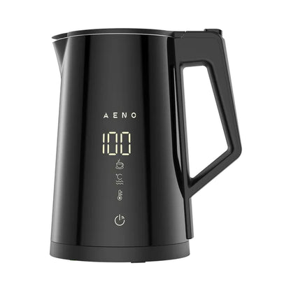 AENO Kettle EK7S: Connected AENO App, 1.7l, Double-walled, 2200W (BLACK)
