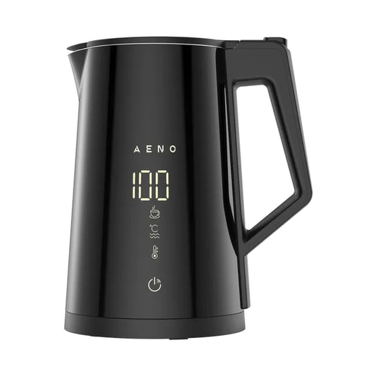 AENO Kettle EK7S: Connected AENO App, 1.7l, Double-walled, 2200W (BLACK)