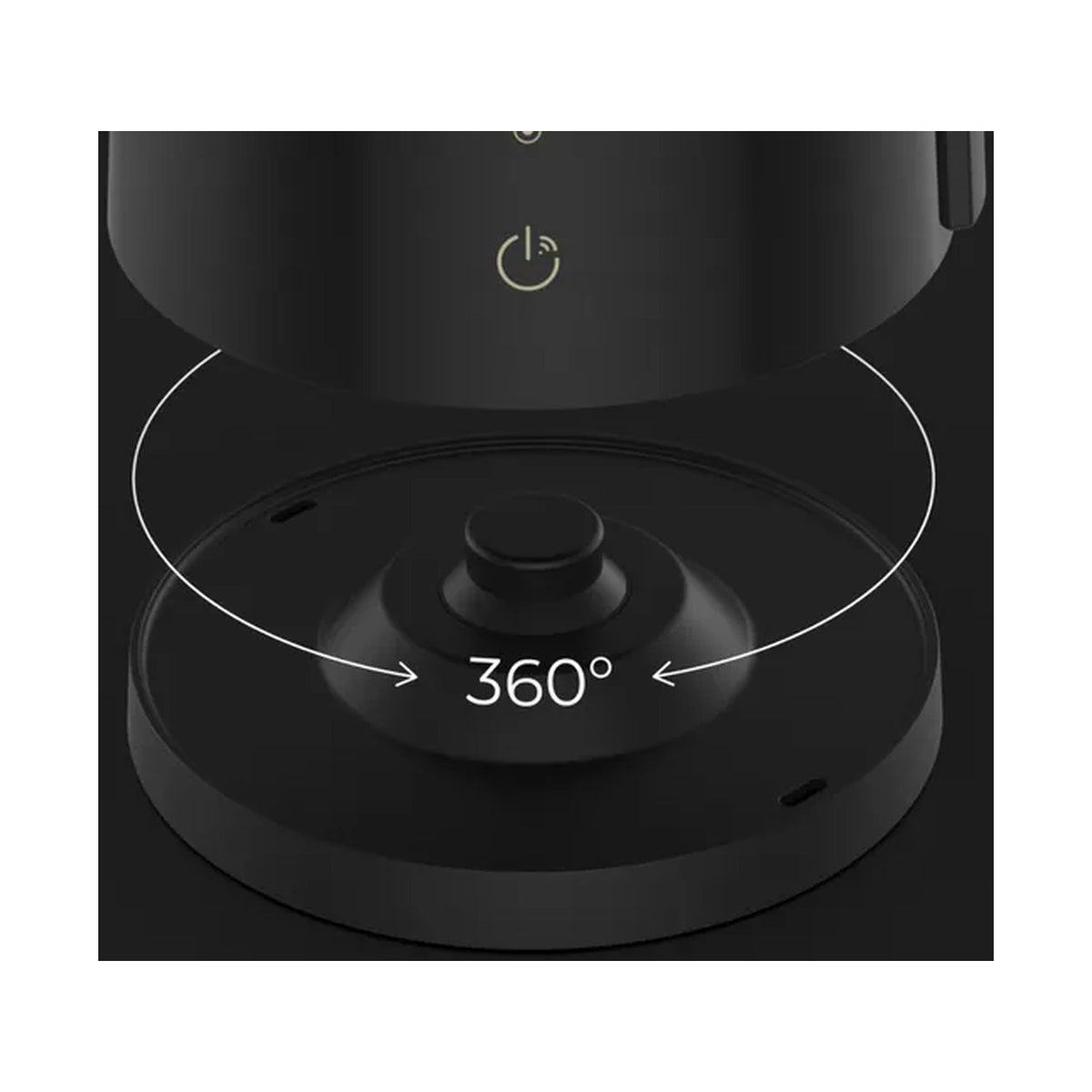 AENO Kettle EK7S: Connected AENO App, 1.7l, Double-walled, 2200W (BLACK)