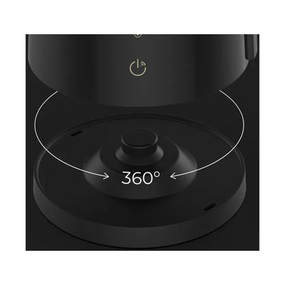 AENO Kettle EK7S: Connected AENO App, 1.7l, Double-walled, 2200W (BLACK)