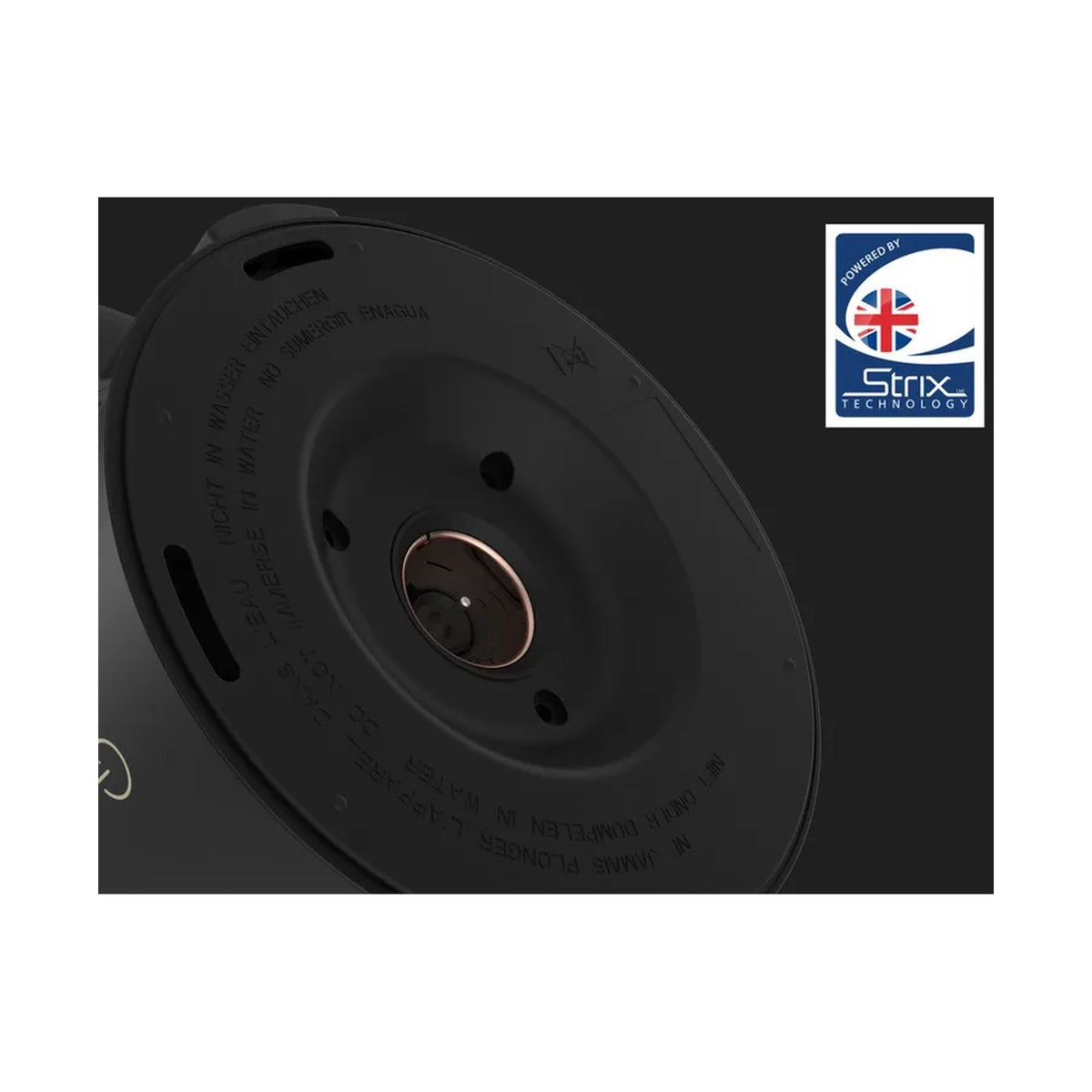 AENO Kettle EK7S: Connected AENO App, 1.7l, Double-walled, 2200W (BLACK)