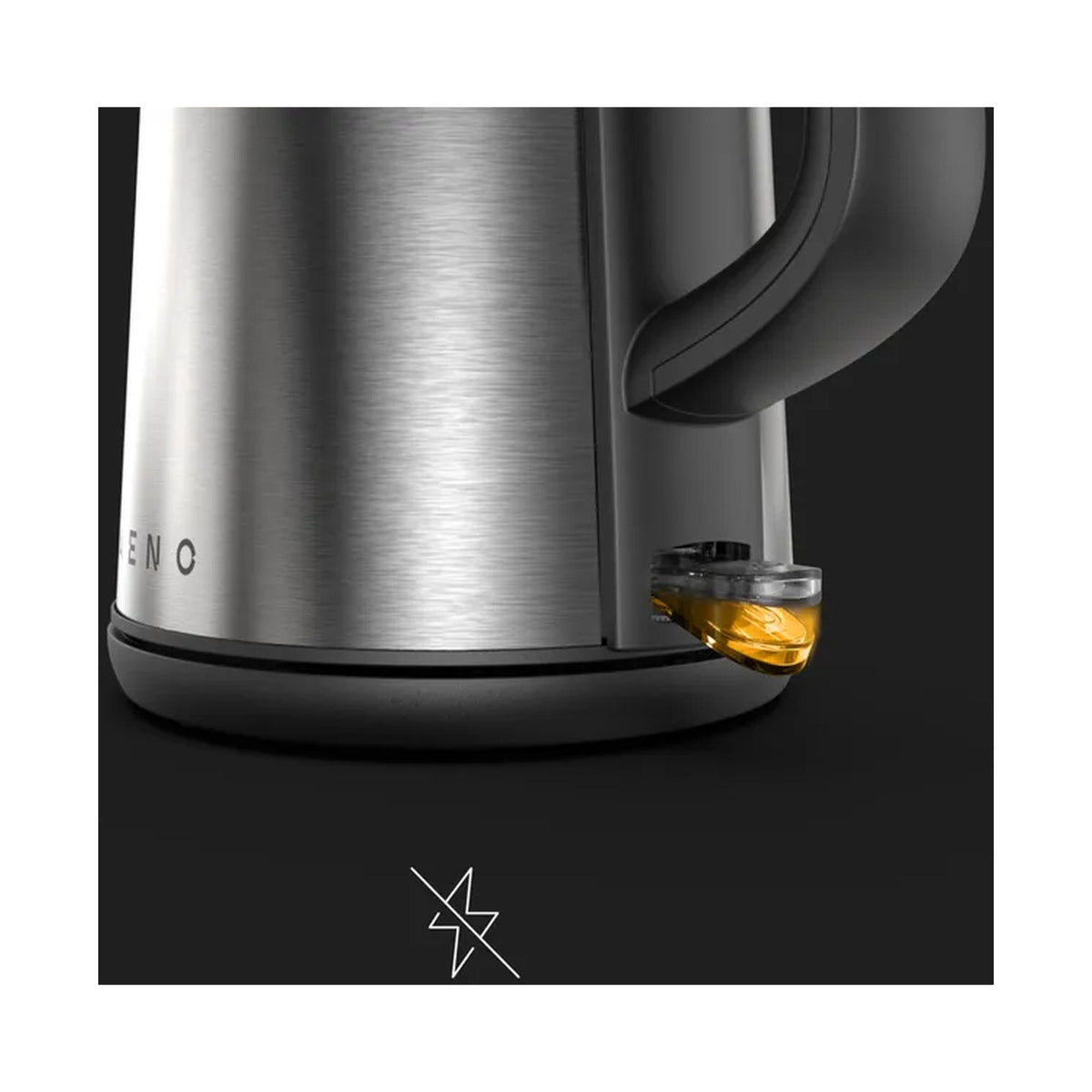 AENO Kettle EK2: 2200W 1.5l, Plastic (METALLIC)