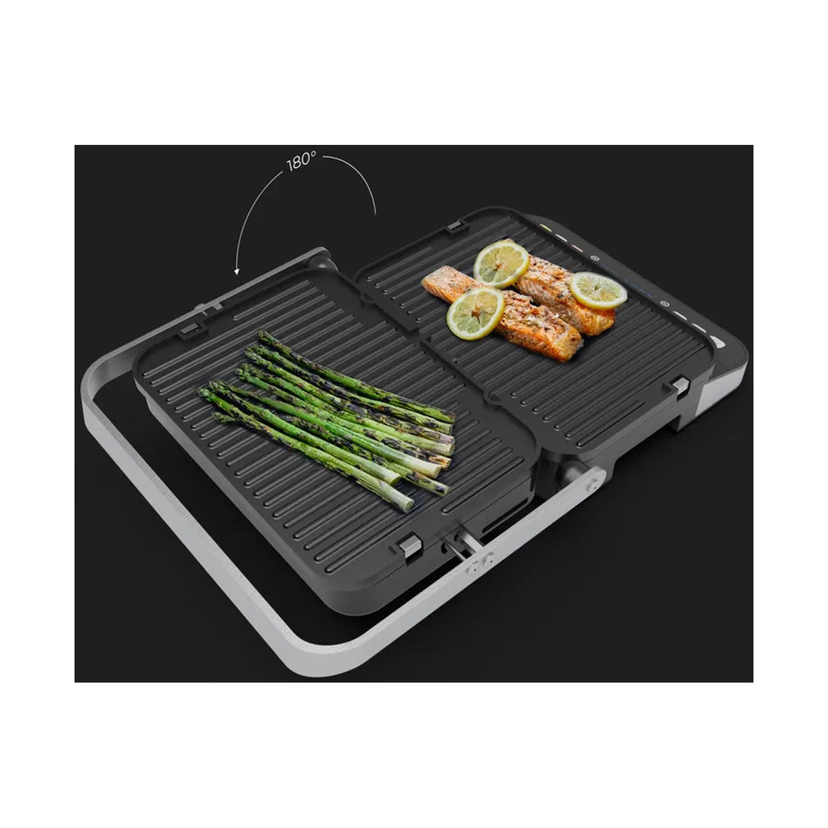 AENO Electric Grill EG1: 2000W, 3 heating modes